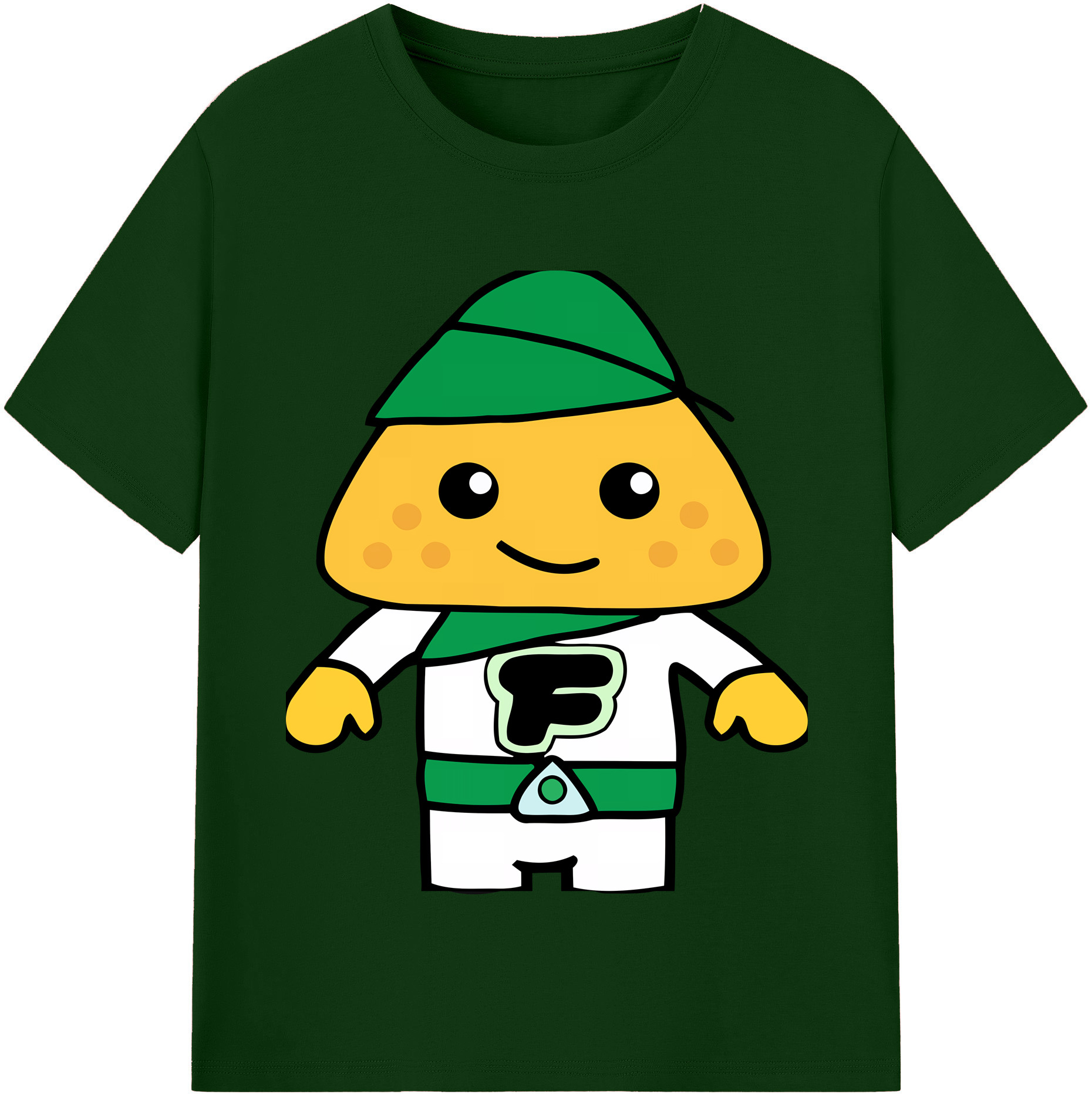 （画像用） アンパンマン Anpanman 綿100％半袖Tシャツ（フロントプリント）